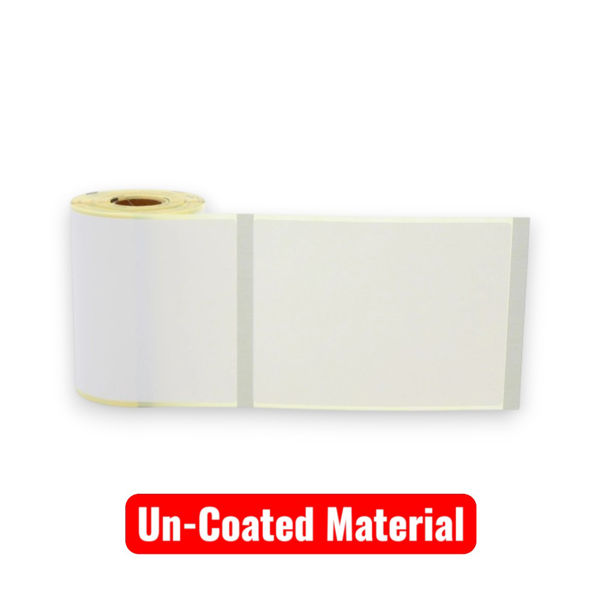 Picture of 150 Labels 76.2 x 101.6mm Paper Un-Coated Direct Thermal